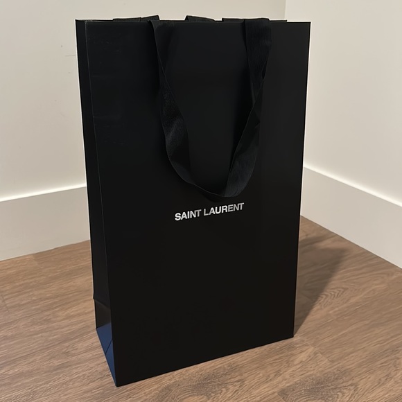 Saint Laurent empty shopping bag - Picture 3 of 6